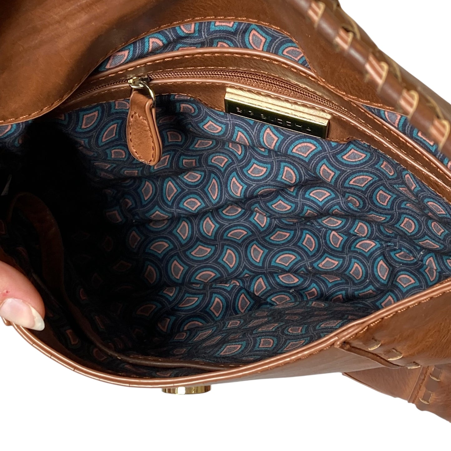 Crossbody By Big Buddha In Brown, Size:Small