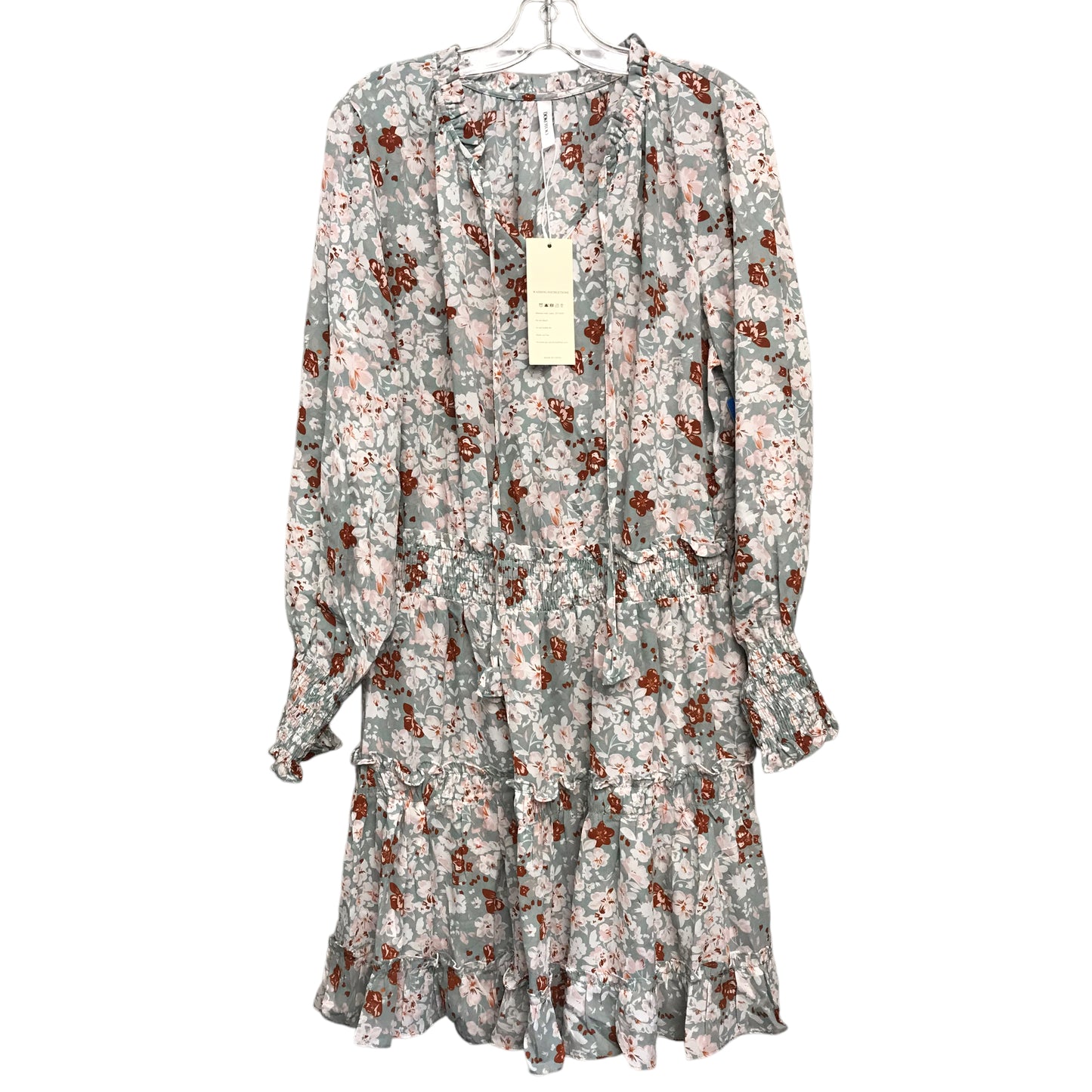 Dress Casual Short By DOKOTOO In Floral Print, Size:Xl