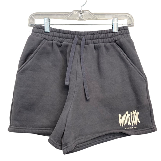 Athletic Shorts By White Fox In Grey, Size:S