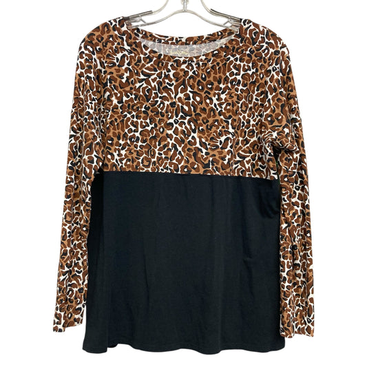 Top Ls Designer By Lilly Pulitzer In Animal Print, Size:M