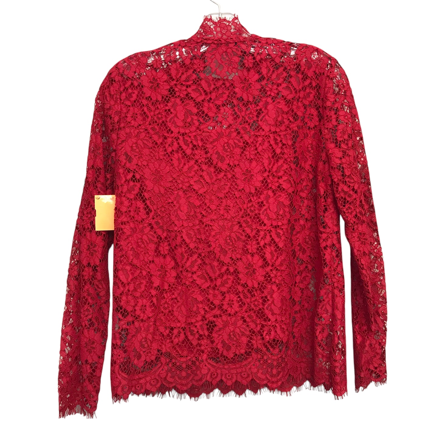 Top Ls By J. Crew In Red, Size:S