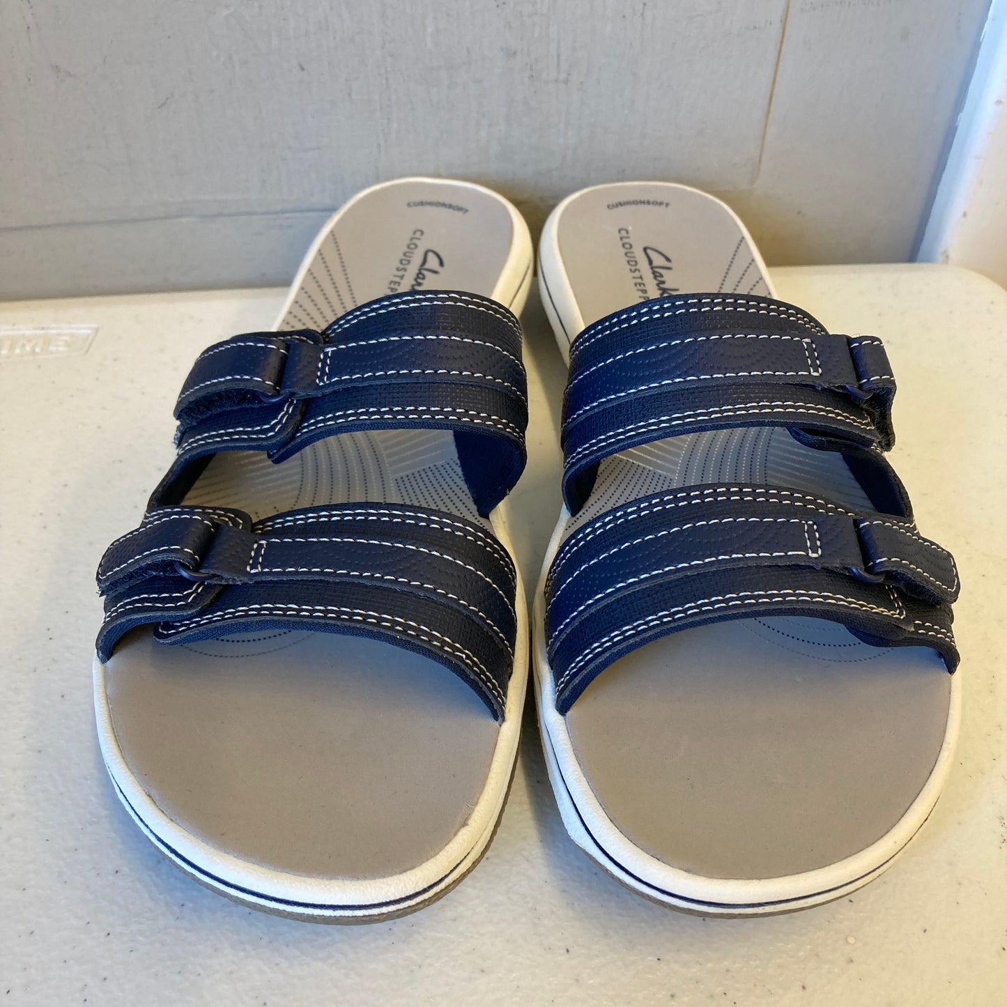 Sandals Sport By Clarks In Navy, Size:8