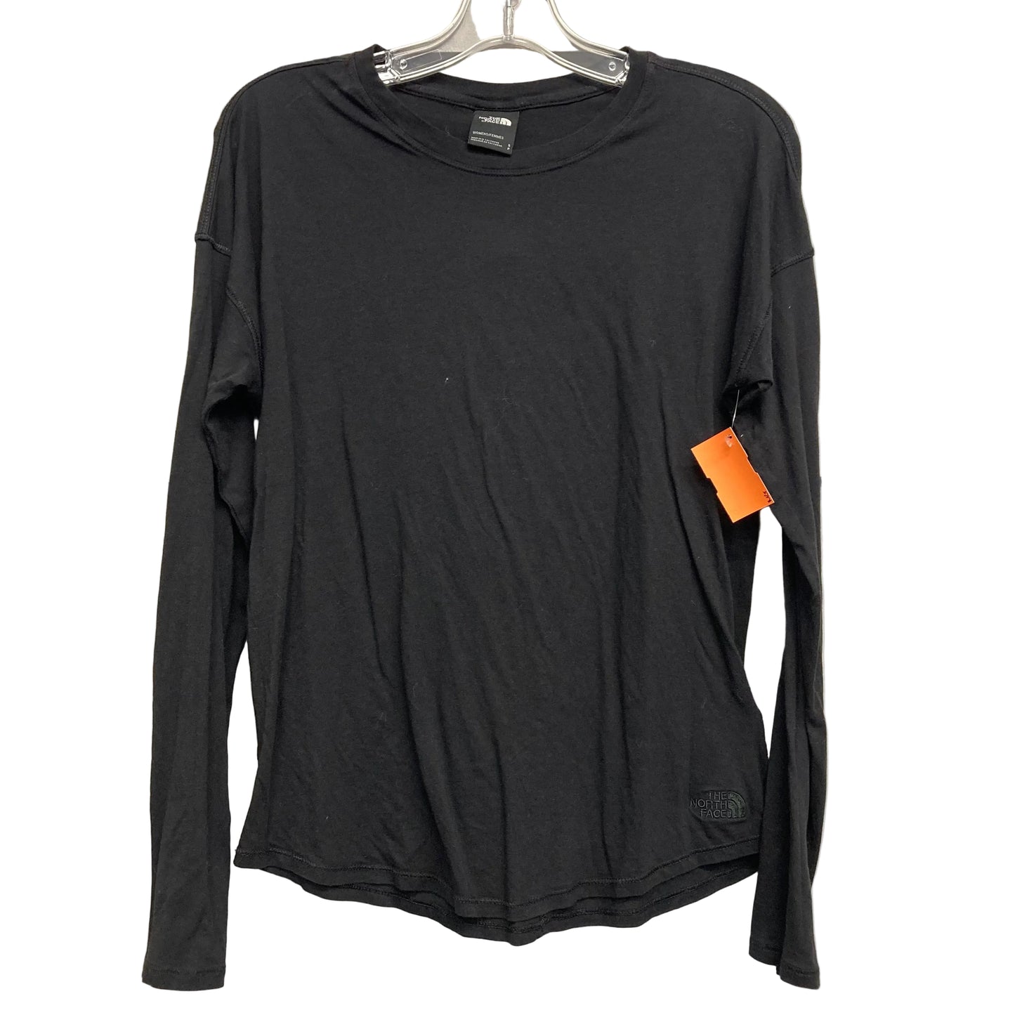 Athletic Top Ls Collar By The North Face In Black, Size:S