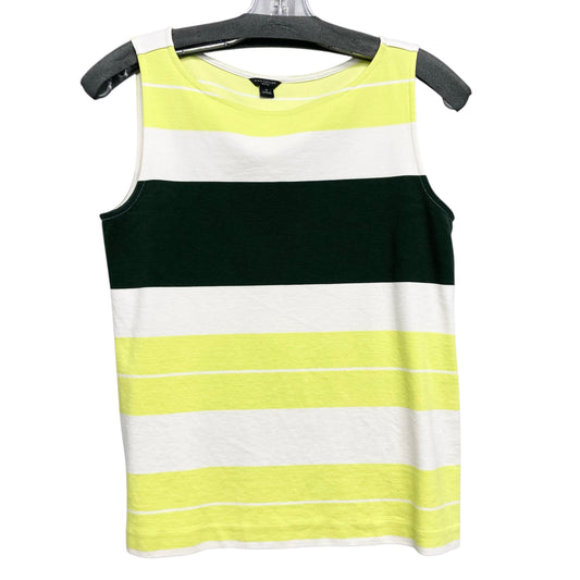 Top Sleeveless By Ann Taylor In Striped Pattern, Size:Sp