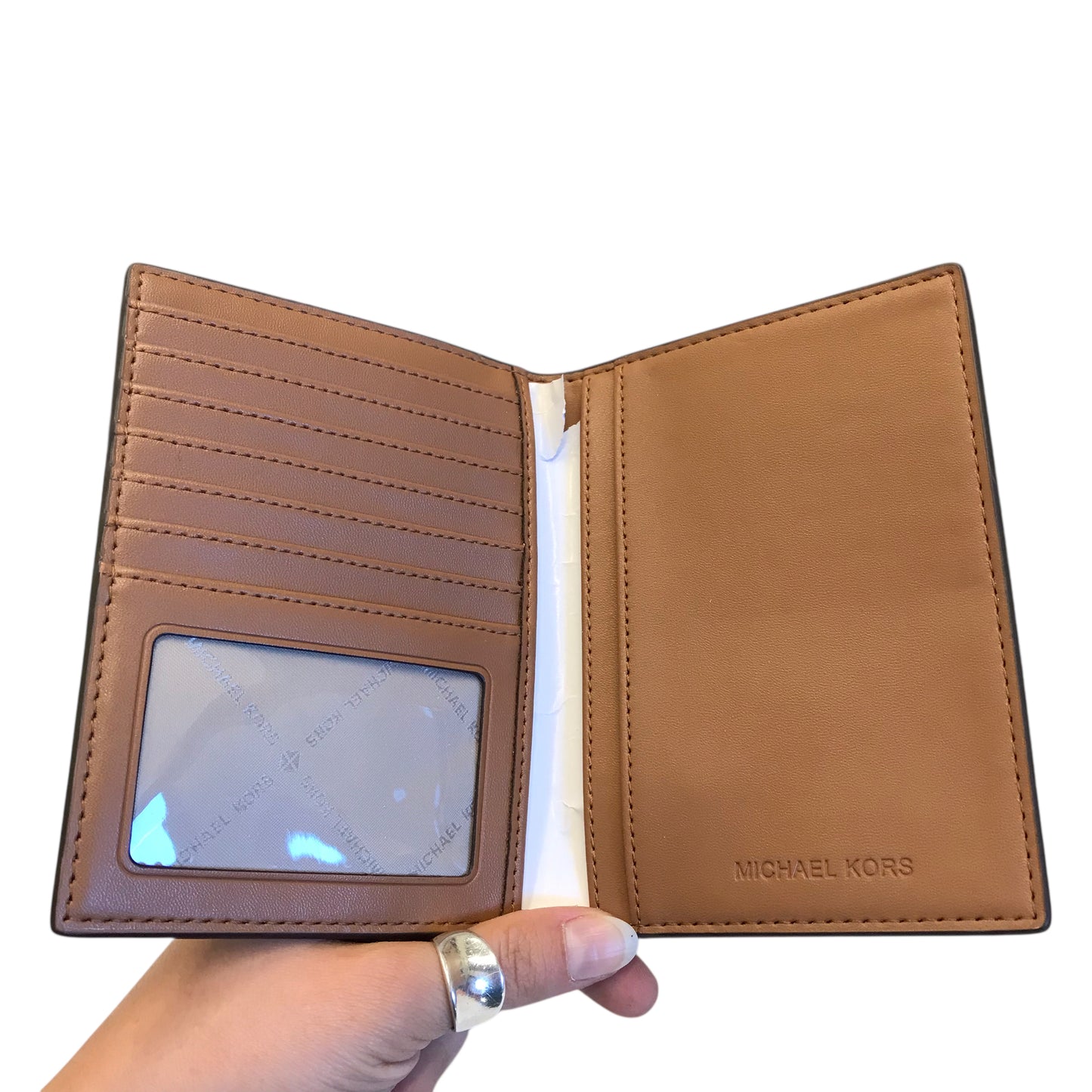 Wallet Designer By Michael Kors In Brown, Size:Medium