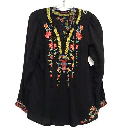 Top Ls By Johnny Was In Black, Size:M