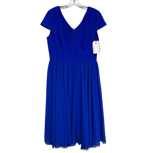 Dress Party Short By Dress The Population In Blue, Size:L