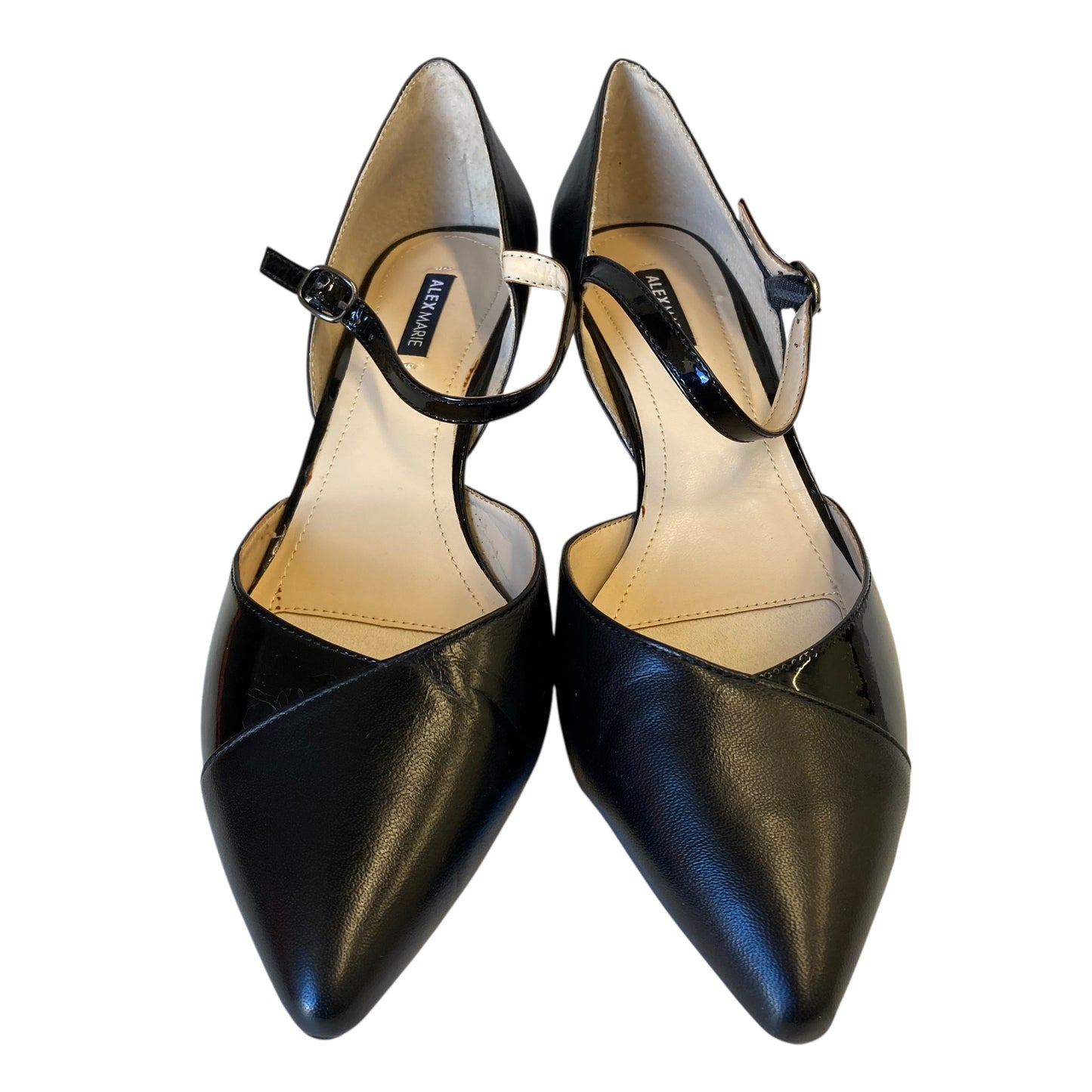 Shoes Heels Kitten By Alex Marie In Black, Size:8