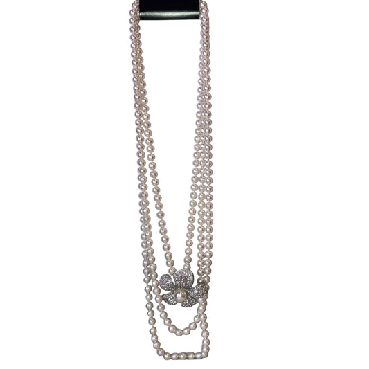 Necklace Other In White
