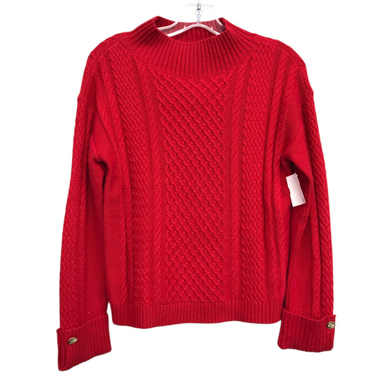 Sweater By Talbots In Red, Size:Xs