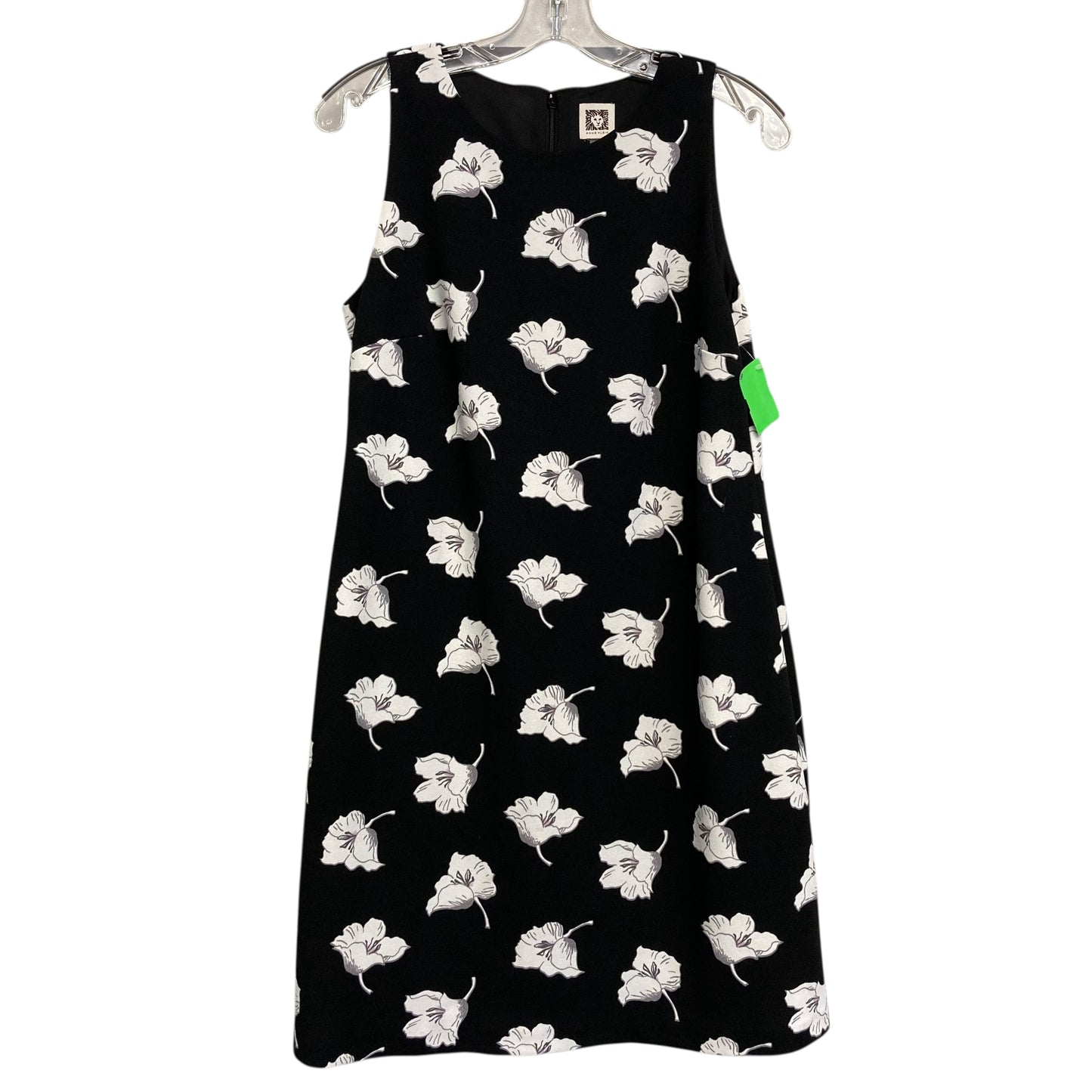 Dress Work By Anne Klein In Black & White, Size:S