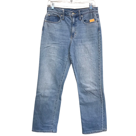 Jeans Straight By J. Crew In Blue Denim, Size:2