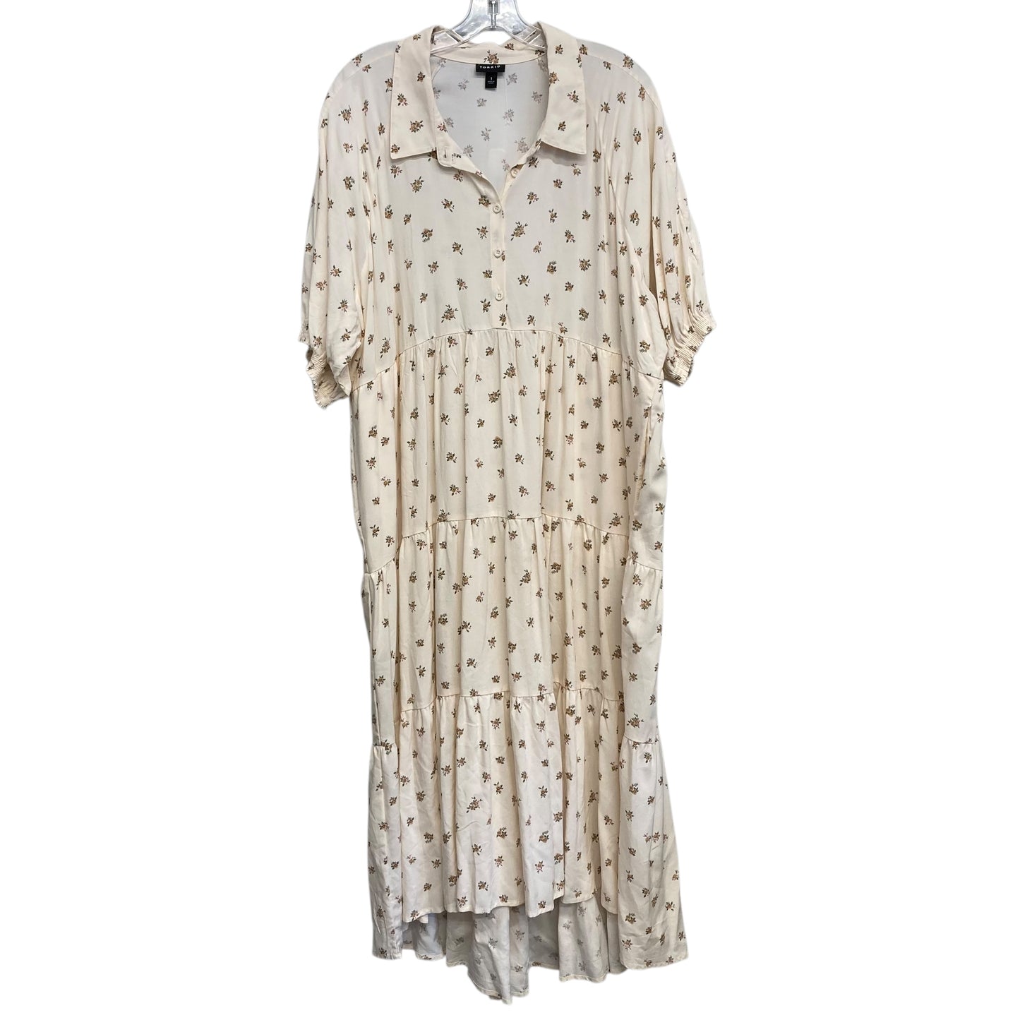 Dress Casual Maxi By Torrid In Cream, Size:2X