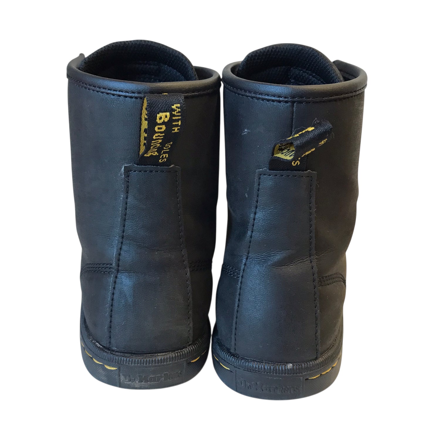 Boots Ankle Flats By Dr Martens In Black, Size:8