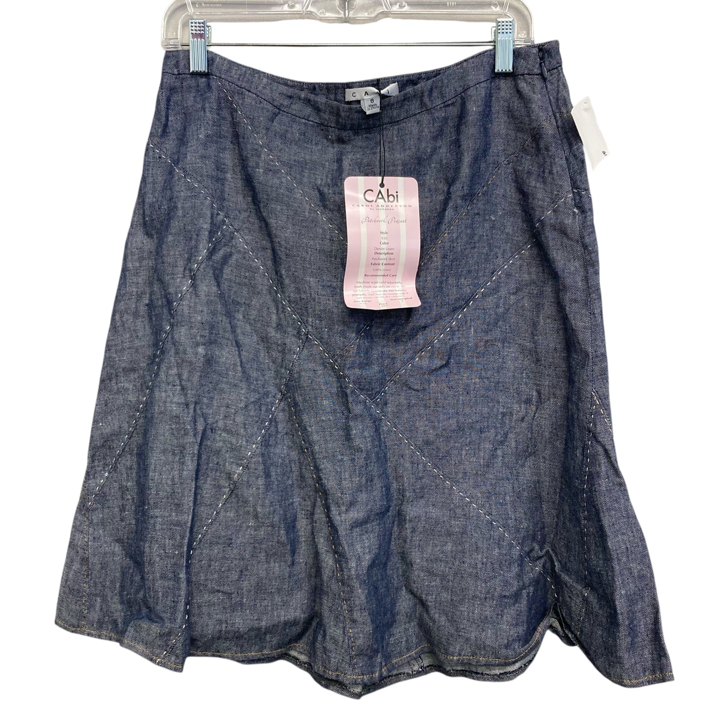 Skirt Mini & Short By Cabi In Blue Denim, Size:8