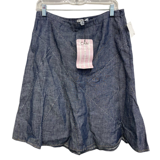Skirt Mini & Short By Cabi In Blue Denim, Size:8