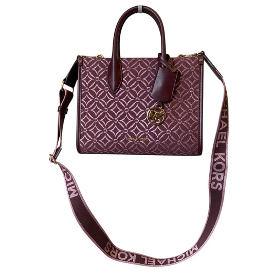 Crossbody Designer By Michael Kors In Red, Size:Small