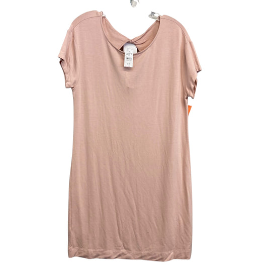 Dress Casual Short By Loft In Pink, Size:M