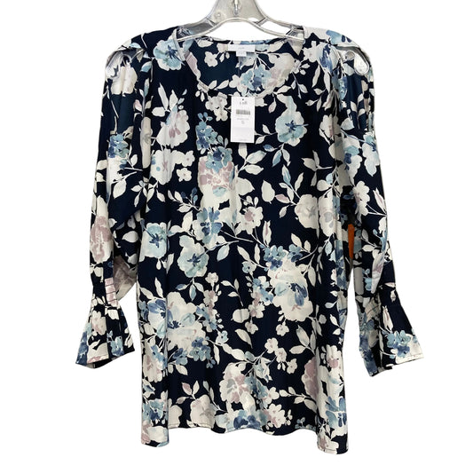 Top Ls By J. Jill In Floral Print, Size:S