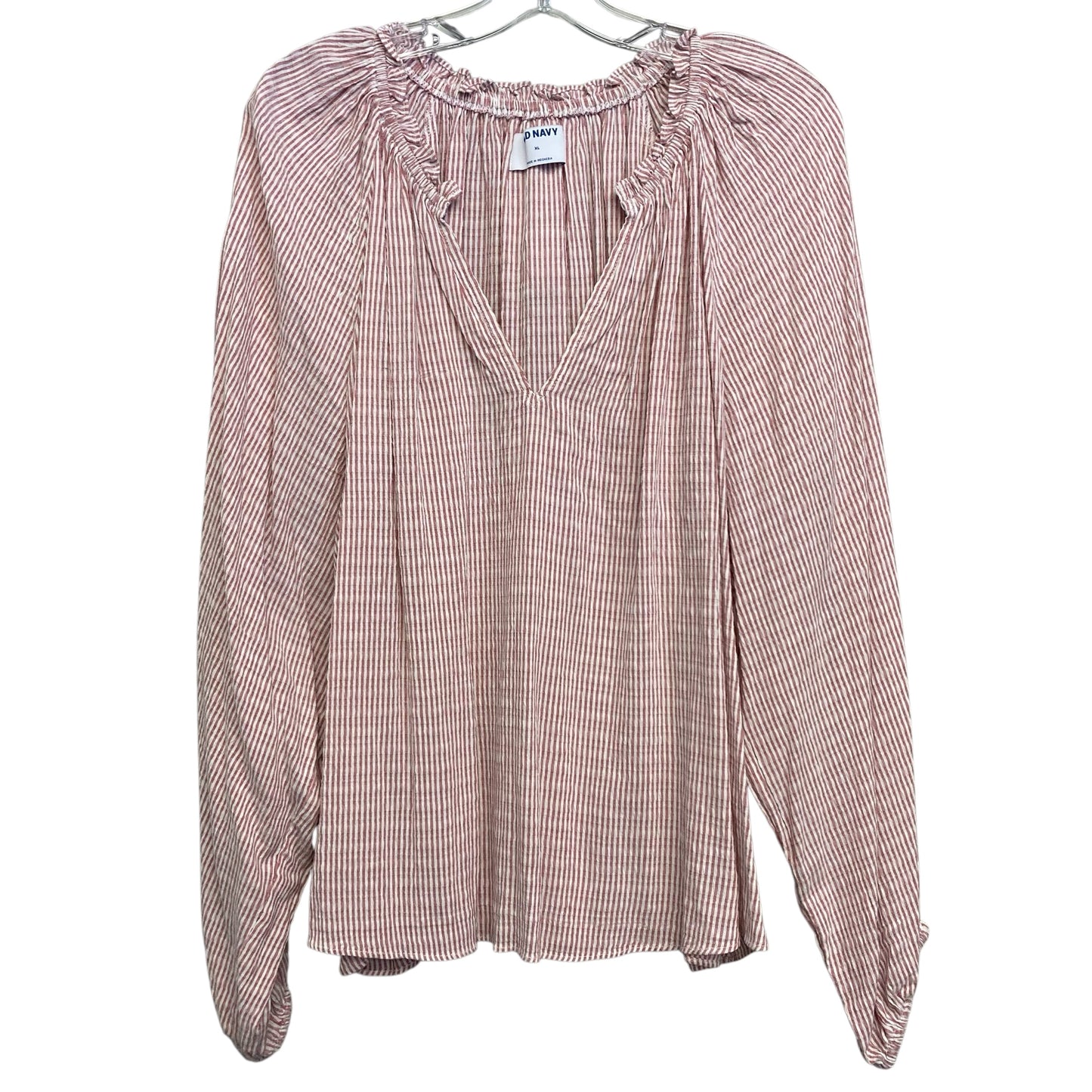 Top Ls By Old Navy In Striped Pattern, Size:Xl