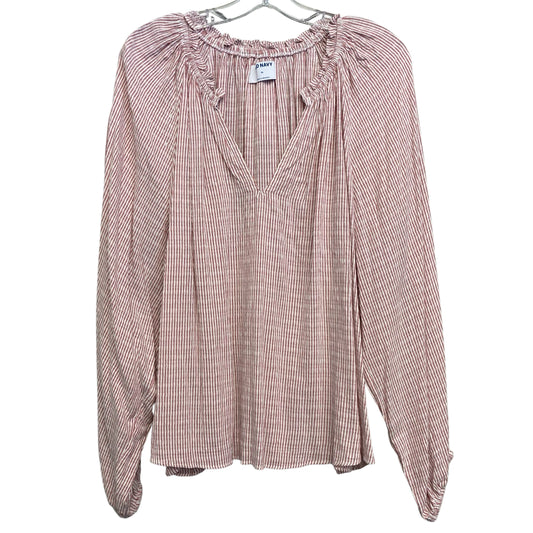 Top Ls By Old Navy In Striped Pattern, Size:Xl