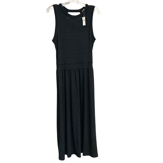 Dress Casual Midi By Gap In Black, Size:S
