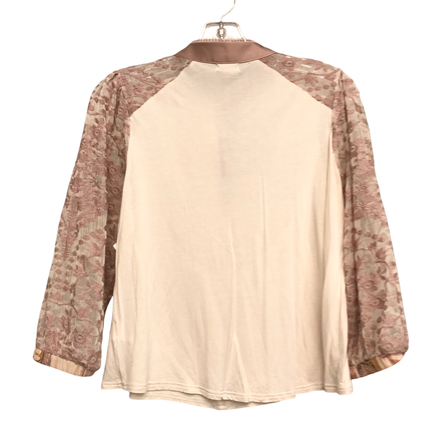 Top 3/4 Sleeve By Tiny In Pink, Size:S