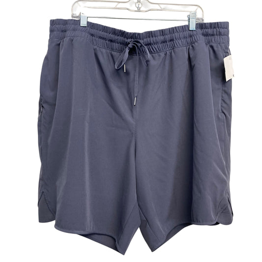 Athletic Shorts By Tek Gear In Grey, Size:2X
