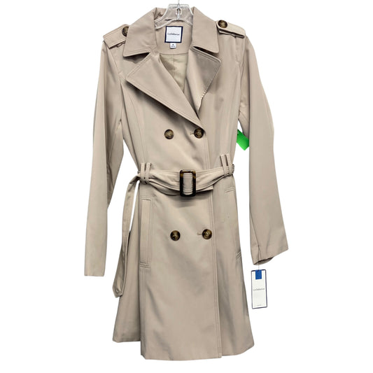 Coat Raincoat By Croft And Barrow In Tan, Size:M