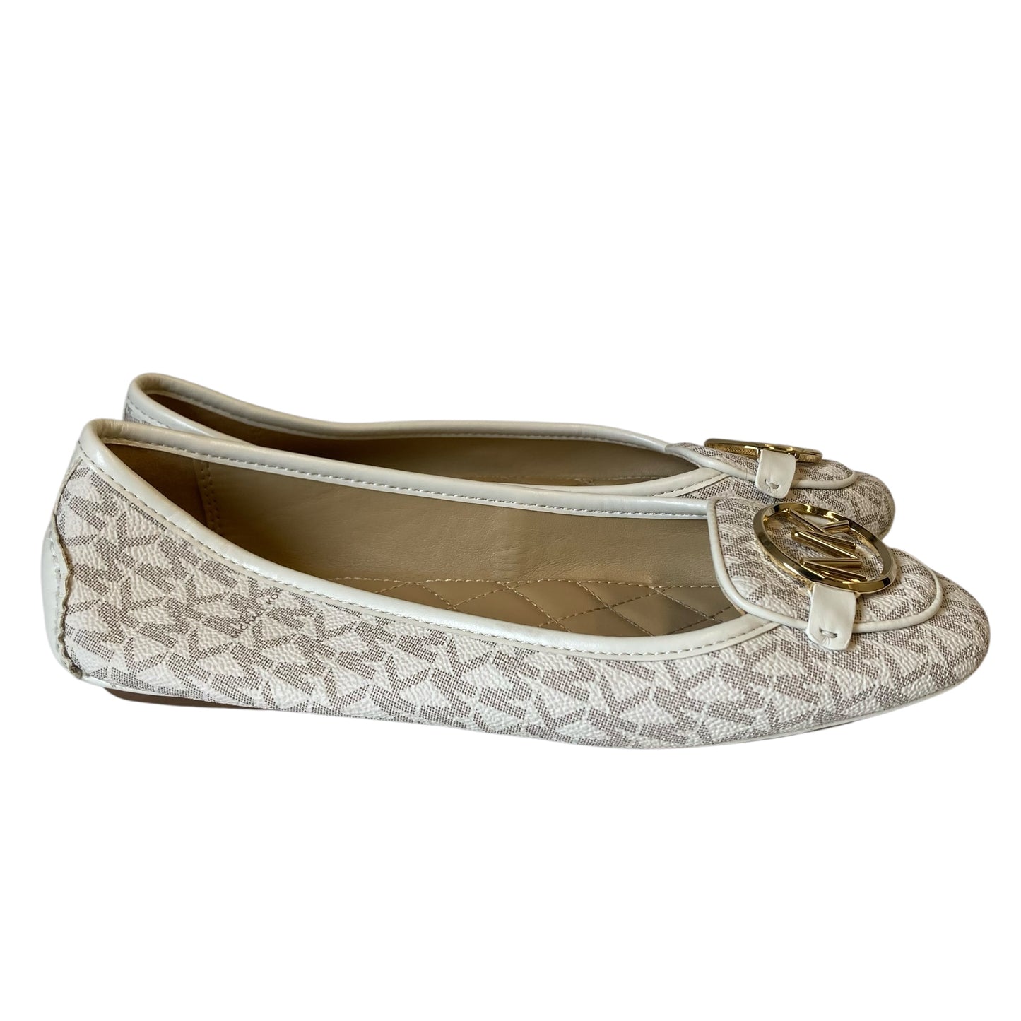 Shoes Designer By Michael Kors In Tan, Size:7.5