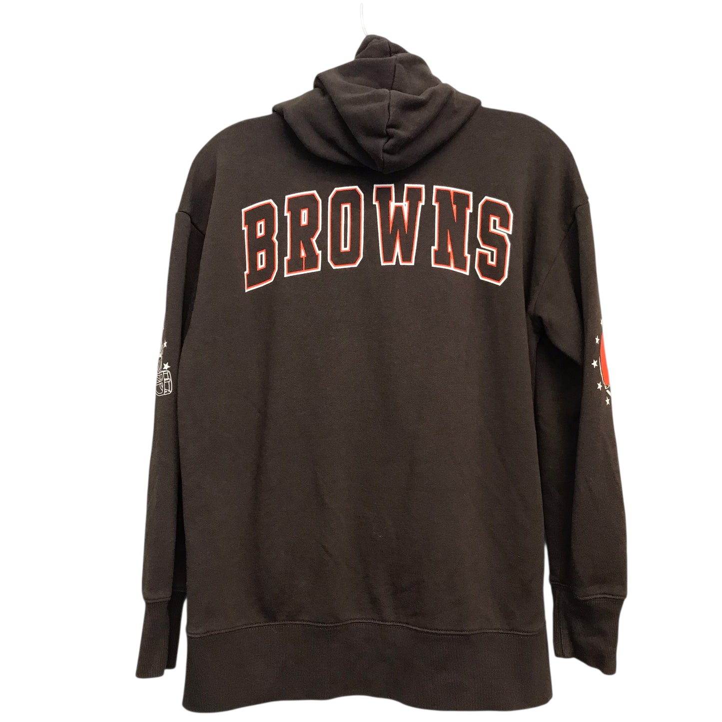 Athletic Jacket By Nfl In Brown, Size:M