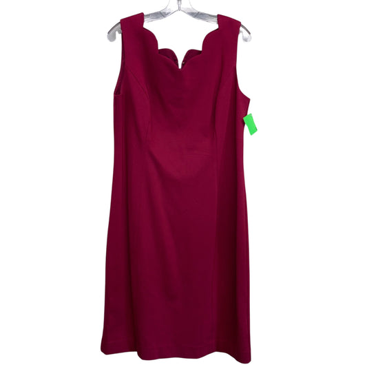 Dress Work By Talbots In Pink, Size:L