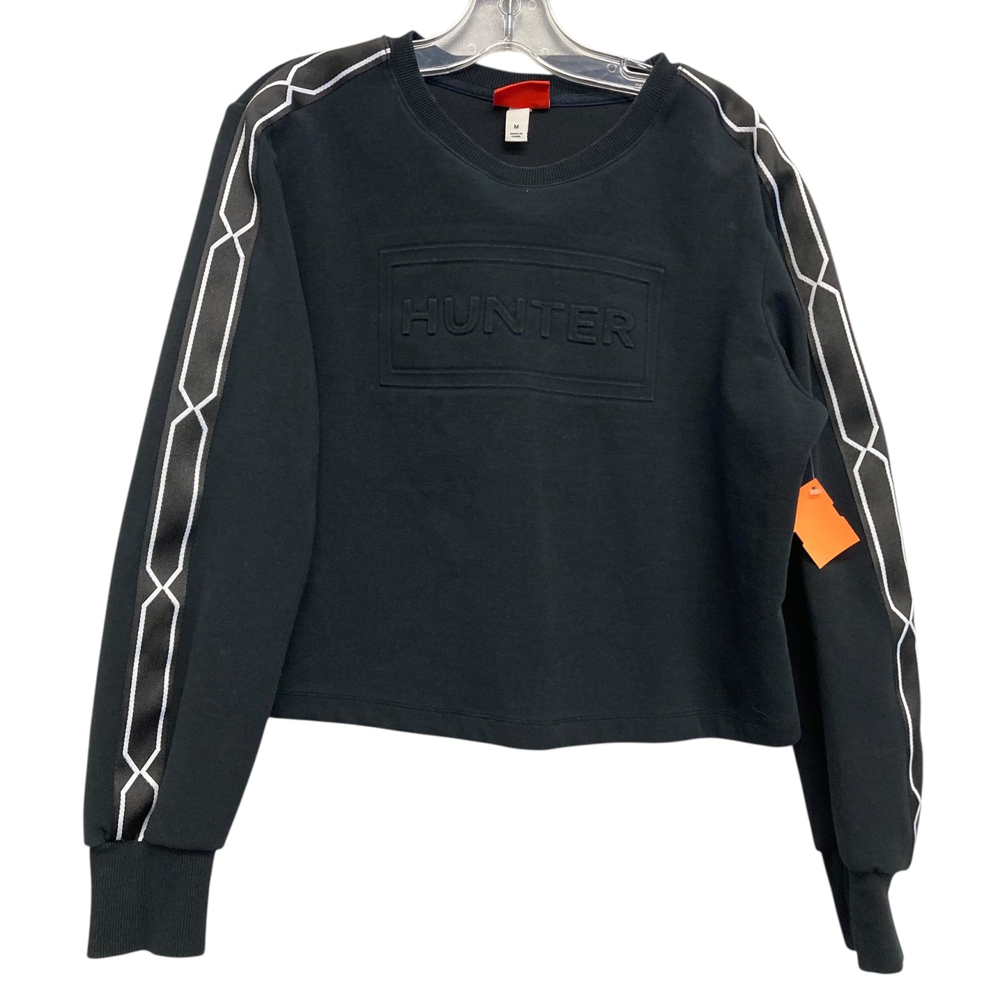 Sweatshirt Crewneck By Hunter In Black, Size:M