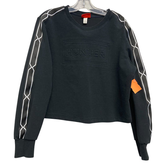 Sweatshirt Crewneck By Hunter In Black, Size:M
