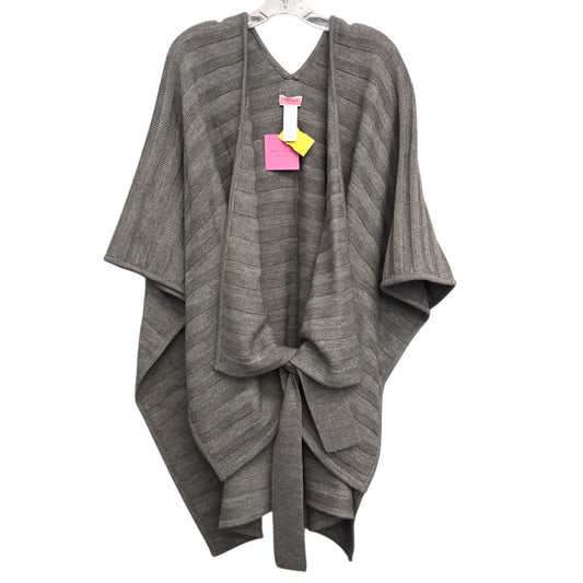 Cardigan Designer By Kate Spade In Grey, Size:Osfm