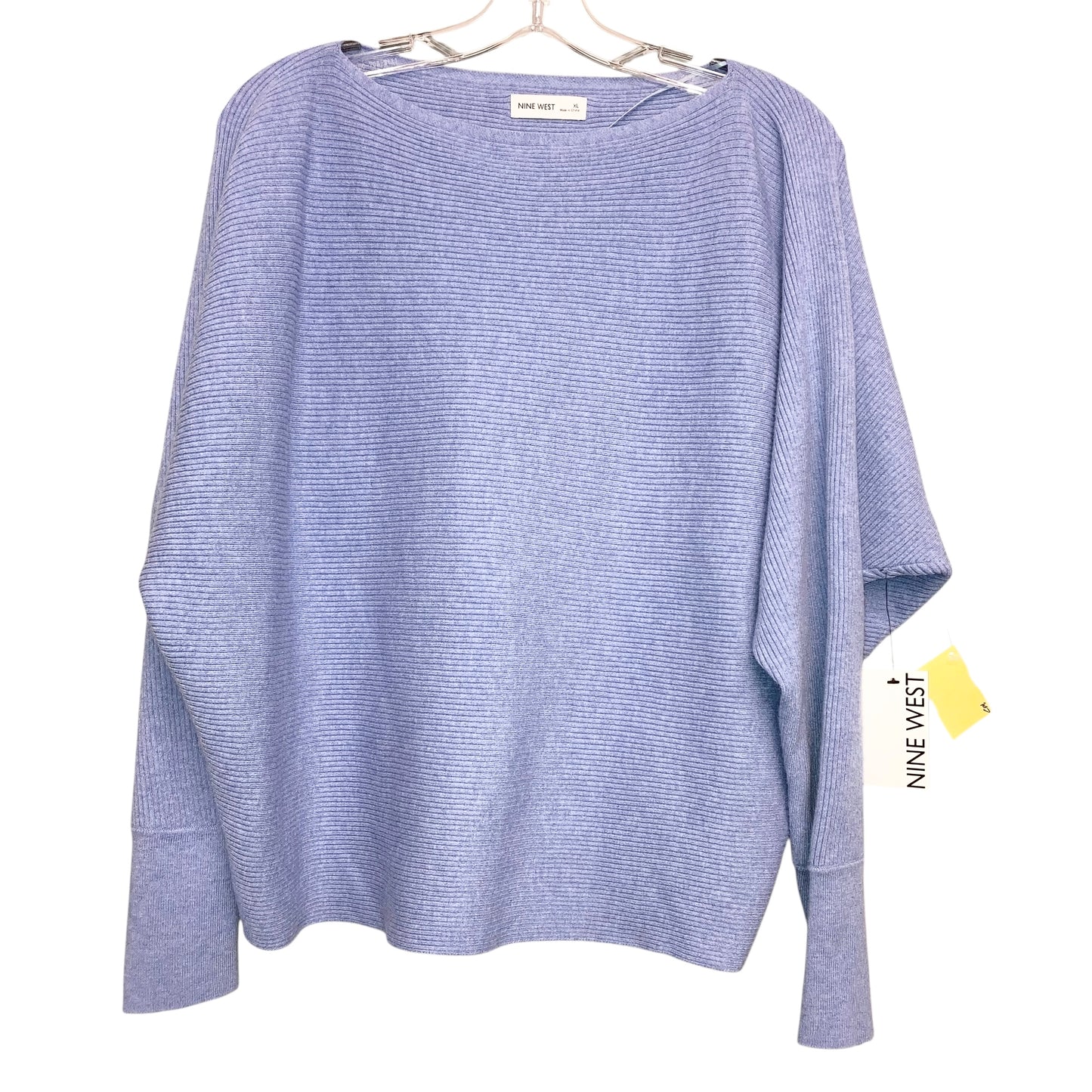 Sweater By Nine West In Blue, Size:Xl