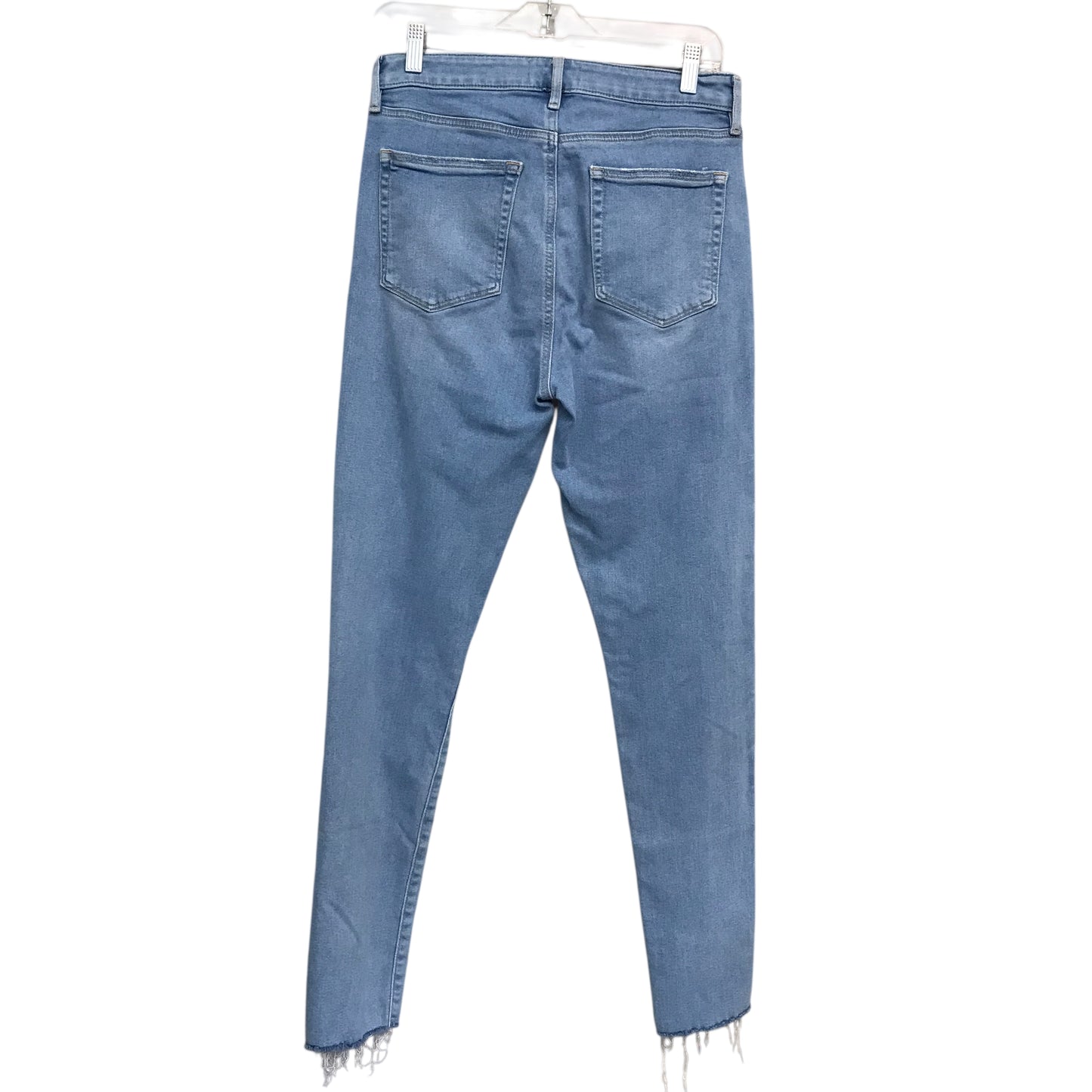 Jeans Skinny By Loft In Blue Denim, Size:6