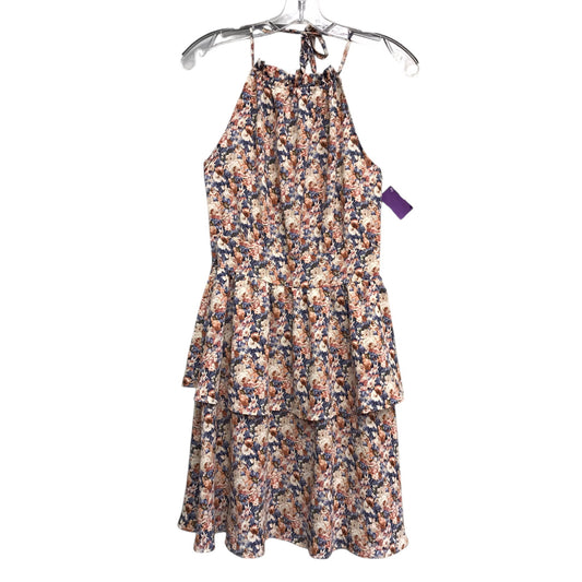 Dress Casual Short By Pretty Garden In Floral Print, Size:S