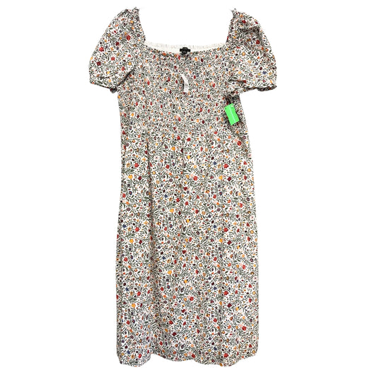 Dress Casual Maxi By Ann Taylor In Floral Print, Size:Xl