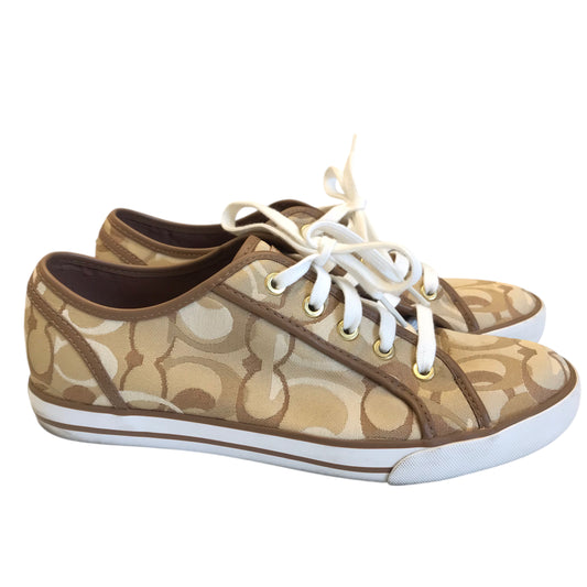 Shoes Designer By Coach In Brown, Size:10