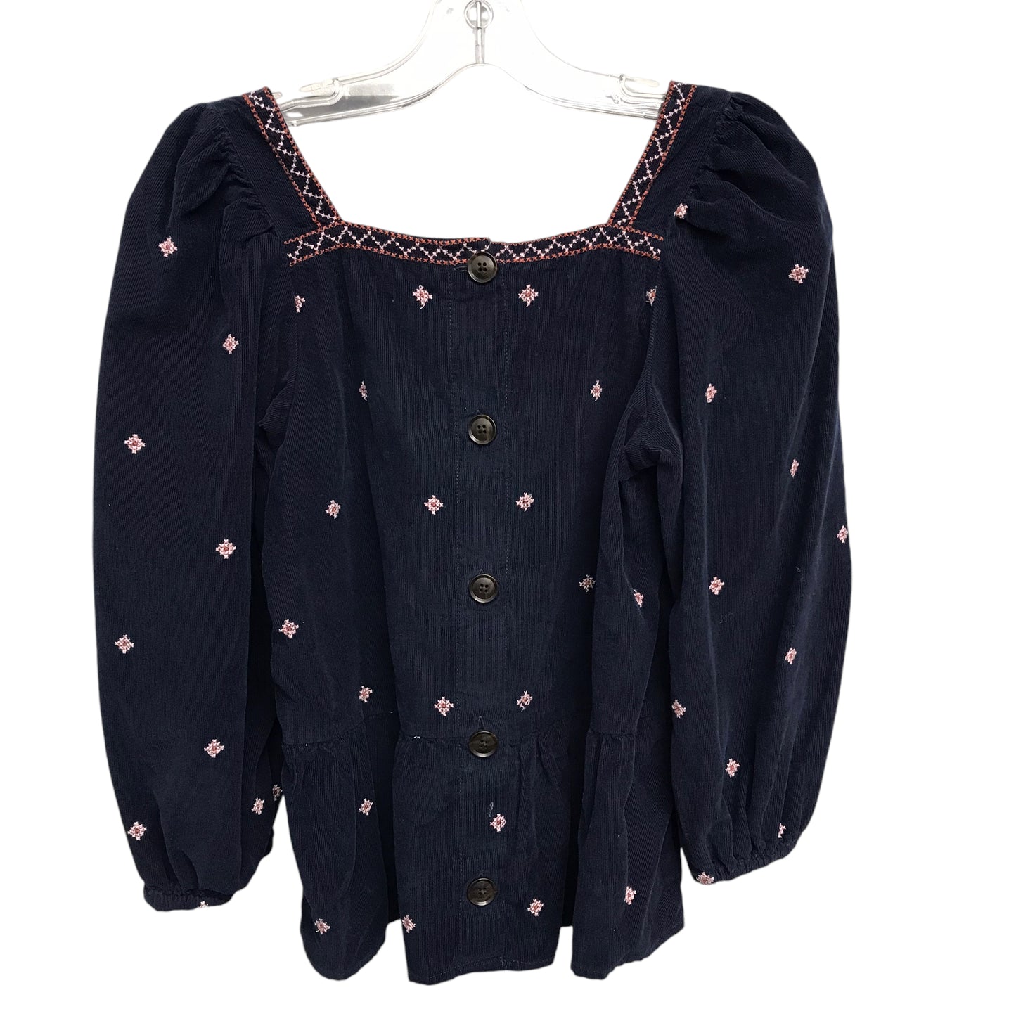 Top Ls By Madewell In Navy, Size:Xs