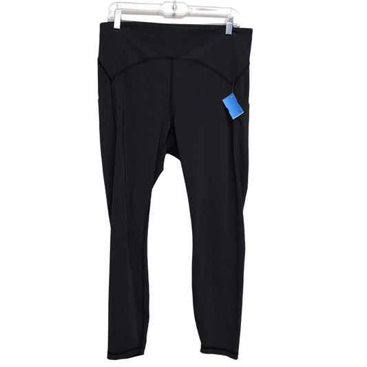 Athletic Leggings By Lululemon In Black, Size:L