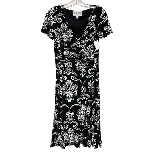 Dress Work By Julian Taylor In Black & White, Size:Sp