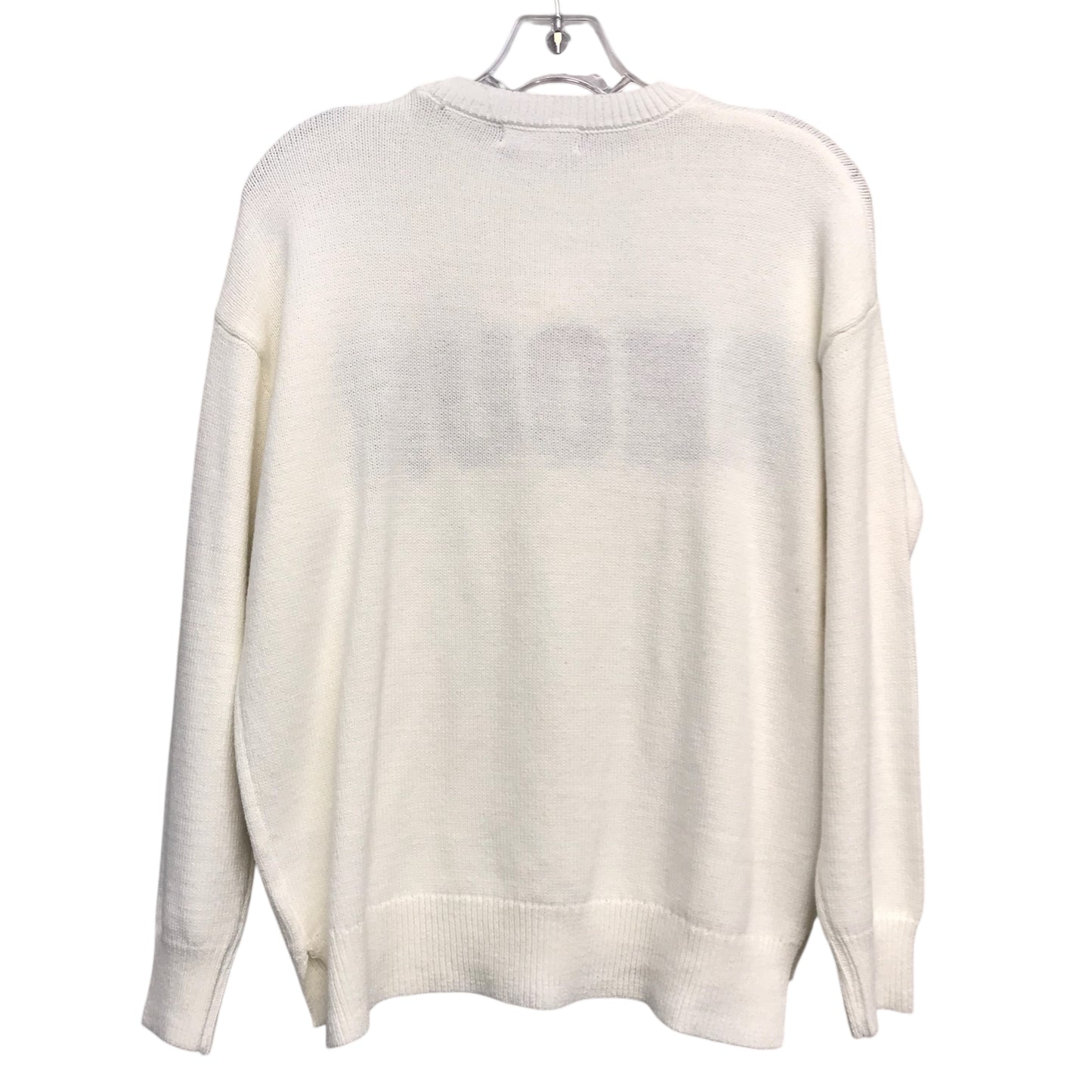 Sweater By Sincerely Jules In White, Size:Xs