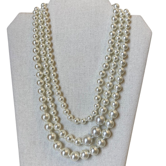 Necklace Layered By J. Crew In White