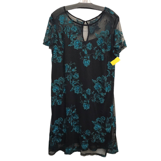 Dress Party Short By Lane Bryant In Black, Size:1X