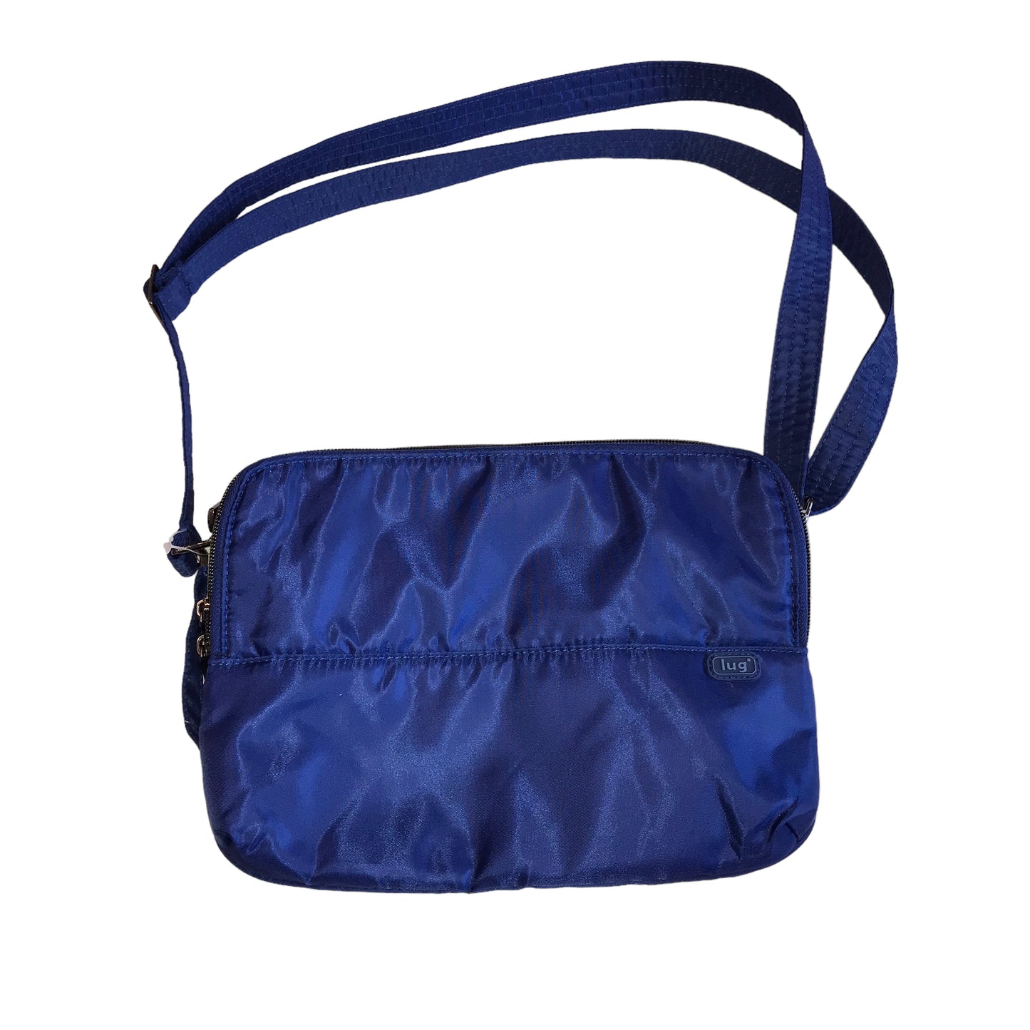 BLUE HANDBAG by LUG Size:MEDIUM