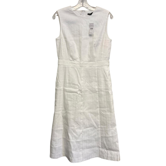 Dress Work By Ann Taylor In White, Size:Xs