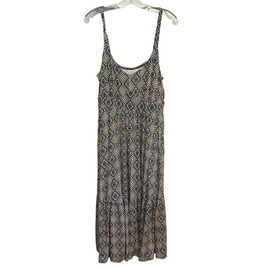 Dress Casual Midi By Torrid In Black & Tan, Size:2X