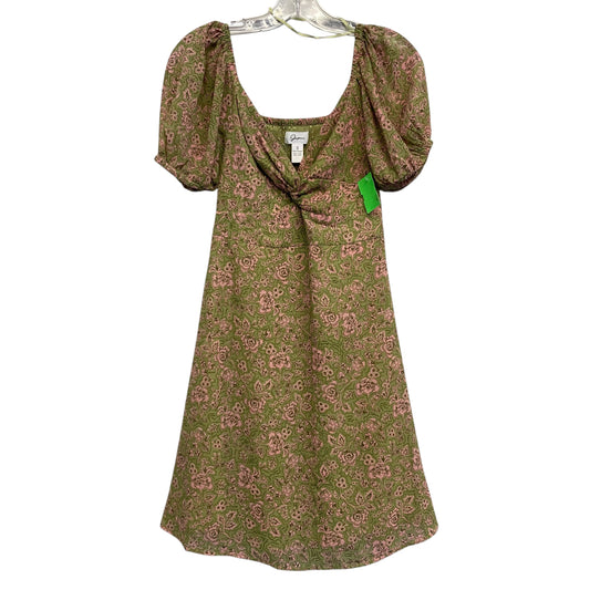 Dress Casual Short By Japna In Floral Print, Size:S